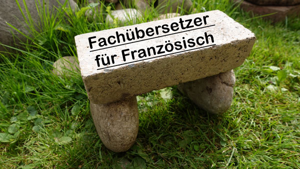 Fachübersetzer für Französisch