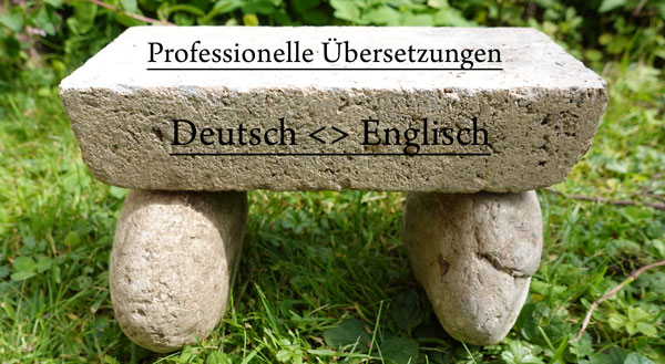 Professionelle Übersetzung für Englisch