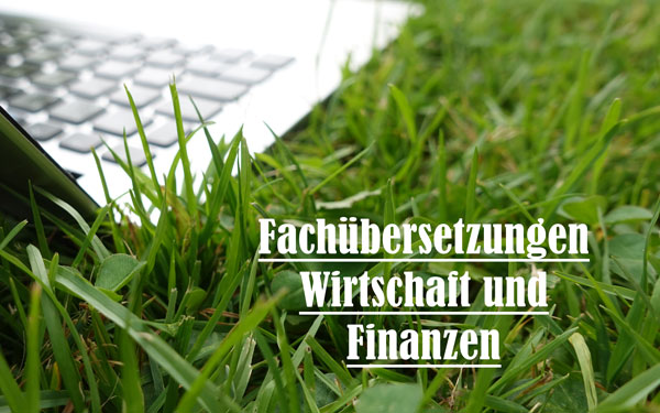 Übersetzung Wirtschaft und Finanzen