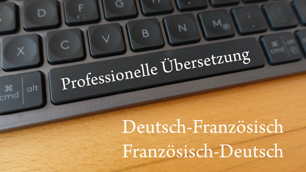 Professionelle Übersetzung für Französisch