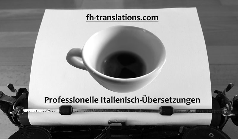 Text-Übersetzung Italienisch